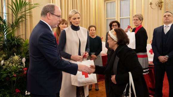 Charlene de Monaco déjà dans l'esprit de Noël avec le prince Albert