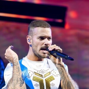 M Pokora en concert au Palais Nikaia à Nice dans le cadre de sa tournée Pyramide Tour le 15 novembre 2019. © Lionel Urman / Bestimage