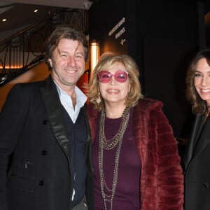 Exclusif - Richard Caillat et Amanda Lear au Théâtre Marigny à Paris le 13 novembre 2019 lors de la première de Funny Girl, musical culte de Broadway qui révéla Barbra Streisand monté pour la première fois en France. © Guirec Coadic/Bestimage