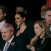 Meghan Markle et le prince Harry - La famille royale assiste au Royal British Legion Festival of Remembrance au Royal Albert Hall à Kensington, Londres, le 9 novembre 2019.