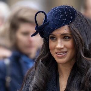 Meghan Markle, duchesse de Sussex, assiste au 'Remembrance Day', une cérémonie d'hommage à tous ceux qui sont battus pour la Grande-Bretagne, à Westminster Abbey, le 7 novembre 2019.