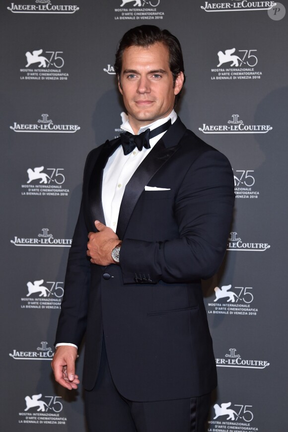 Henry Cavill - Dîner de gala Jaeger Lecoutre lors du 75ème festival du film de Venise, La Mostra le 4 septembre 2018.