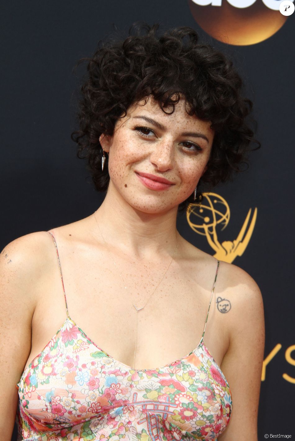 Alia Shawkat 68ème cérémonie des Emmy Awards au Microsoft Theater à Los Angeles, le 18