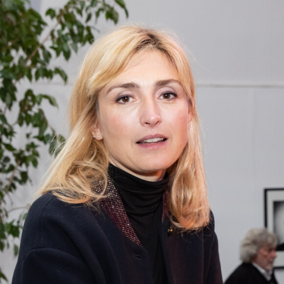 Julie Gayet participe à la 1ere éditon du Festival Ciné Roman pour une rencontre avec le public autour d'une lecture, au théâtre de l'Artistique à Nice le 24 octobre 2019. © Bruno Bebert/Bestimage