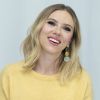 Scarlett Johansson à la conférence de presse de "Jojo Rabbit" et de "Marriage Story" à l'hôtel Four Seasons de Beverly Hills le 25 octobre 2019.