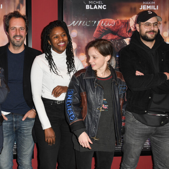 Tristan Seguela, Michel Blanc, Fadily Camara, Solene Rigot et Hakim Jemili - Avant-première du film "Docteur" au cinéma Publicis à Paris le 21 novembre 2019. © Coadic Guirec/Bestimage