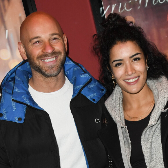 Franck Gastambide et sa compagne Sabrina Ouazani - Avant-première du film "Docteur" au cinéma Publicis à Paris le 21 novembre 2019. © Coadic Guirec/Bestimage