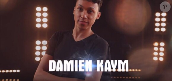 Damien Kaym lors de la première demi-finale d'"Incroyable talent 2019", le 26 novembre, sur M6