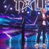 Zack et Stan lors de la première demi-finale d'"Incroyable talent 2019", le 26 novembre 2019, sur M6