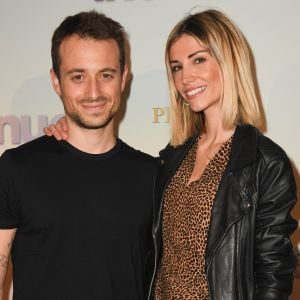 Hugo Clément et sa compagne Alexandra Rosenfeld (Miss France 2006) - Avant-première du film "Mon Inconnue" au cinéma UGC Normandie à Paris le 1er avril 2019. © Coadic Guirec/Bestimage