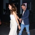 Exclusif - Jessica Biel et son mari Justin Timberlake sont allés diner en amoureux au restaurant Sadelle dans le quartier de Soho à New York, le 12 juin 2019
