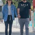 Exclusif - Justin Timberlake et sa femme Jessica Biel se baladent main dans la main après avoir déjeuné en amoureux dans les rues de Los Feliz à Los Angeles, le 20 mai 2019