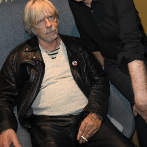 Exclusif - Le chanteur Renaud (Renaud Séchan) et Dave - People au concert de Dave à Bobino à Paris le 18 novembre 2019. © Coadic Guirec/Bestimage