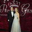 Ian Mellencamp sa compagne Jazmin Grace Grimaldi au photocall de la soirée Princess Grace Awards 2019 à l'hôtel Plaza de New York le 25 novembre 2019.