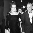 Grace Kelly et le prince Rainier à Paris en 1967.