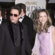  Calista Flockhart et Robert Downey Jr à la soirée des Golden Globe en 2001 
