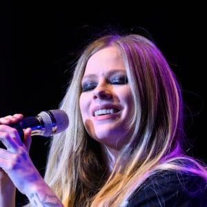 Avril Lavigne en concert pendant le ''Live In The Vineyard'' au théâtre Uptown à Napa en Californie, le 1er novembre 2019. © Imagespace / Zuma Press / Bestimage