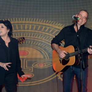 Liane Foly et Garou - Soirée du premier anniversaire du "Manko-Paris" à Paris le 25 janvier 2017. © Rachid Bellak/Bestimage