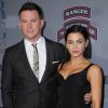 Channing Tatum et Jenna Dewan Tatum - Avant-première du film "War Dog: A Soldier's Best Friend" à Los Angeles, le 6 novembre 2017.