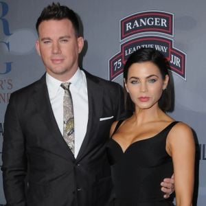 Channing Tatum et Jenna Dewan Tatum - Avant-première du film "War Dog: A Soldier's Best Friend" à Los Angeles, le 6 novembre 2017.