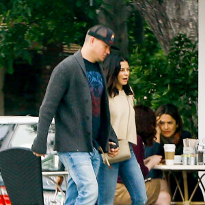 Channing Tatum et Jenna Dewan sortent d'un petit déjeuner chez Sweet Butter Kitchen à Studio City le 31 mai 2017.