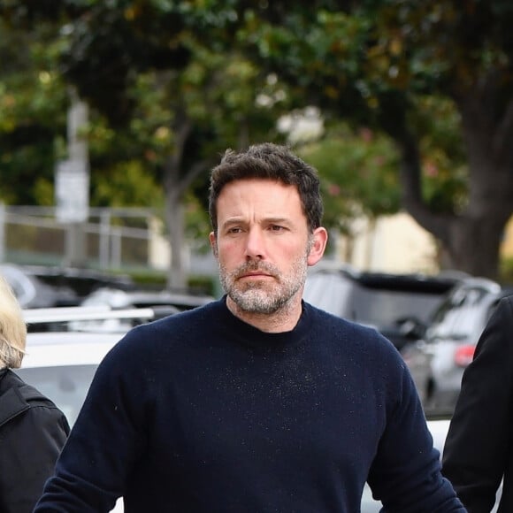 Ben Affleck et son ex Jennifer Garner sont allés assister à la messe dominicale avec leurs enfants Violet, Seraphina et Samuel à Los Angeles. Le 1er décembre 2019.