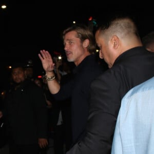 Exclusif - Brad Pitt à la sortie de la soirée célebrant l'avant première du film "Ad Astra" à Los Angeles, le 19 septembre 2019.