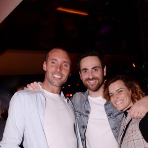 Exclusif - Camille Combal et Sami El Gueddari qui remporte la finale de la dixième saison de Danse avec les Stars (DALS) avec sa partenaire Fauve Hautot - After-party de la finale de l'émission "Danse avec les Stars" (DALS) au VIP ROOM à Paris le 23 novembre 2019. © Rachid Bellak / Bestimage