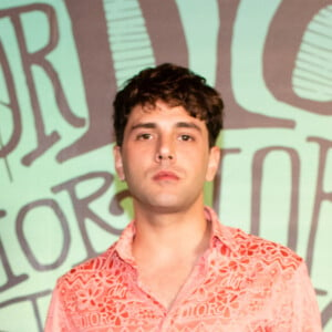 Xavier Dolan assiste au défilé Dior, collection homme automne-hiver 2020, au Musée Rubell. Miami, le 3 décembre 2019.