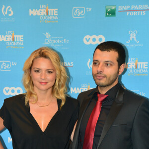 Virginie Efira et Mabrouk El Mechri assistent à la 4ème Cérémonie des Magritte du Cinéma, au Square à Bruxelles en 2014.