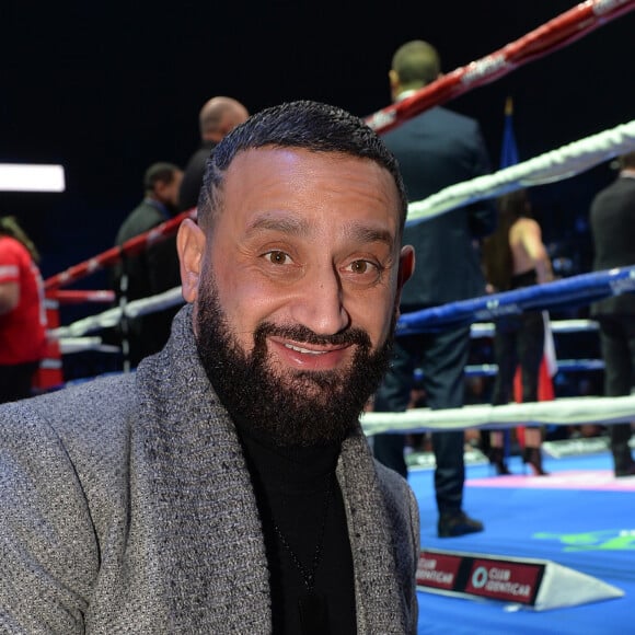 Cyril Hanouna lors du gala de boxe Univent à l'AccorHotels Arena de Paris pour le championnat du monde WBA le 15 novembre 2019. © Veeren / Bestimage