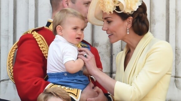 Kate Middleton maman fusionnelle ? Son petit Louis est une vraie glue !