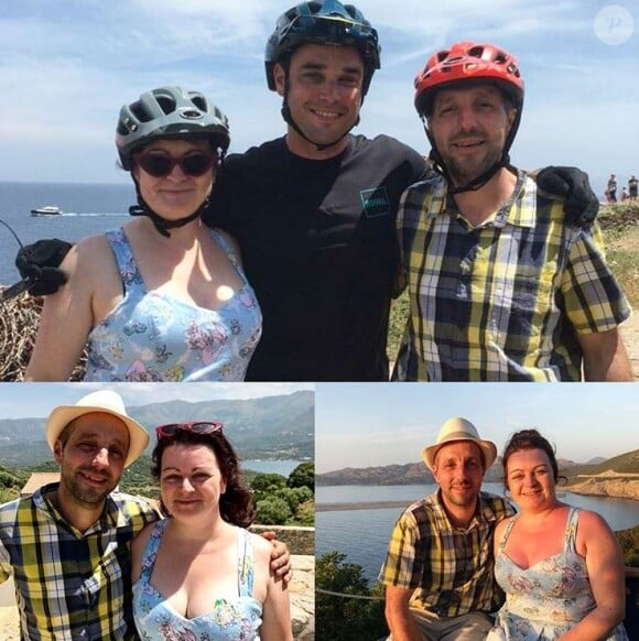 Maud et Laurent de "L'amour est dans le pré 2019" lors de leur séjour en Corse en juin - photo Instagram du 25 novembre