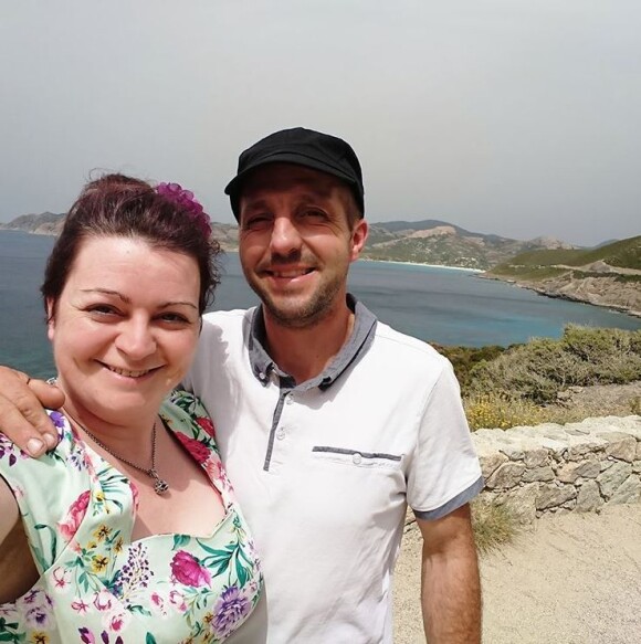 Maud et Laurent de "L'amour est dans le pré 2019" en Corse, en juin - photo Instagram du 20 novembre 2019