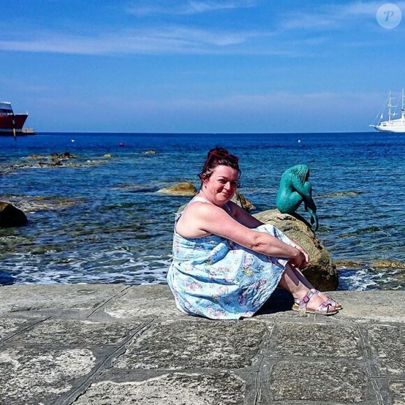 Maud de "L'amour est dans le pré" radieuse en Corse, en juin - photo Instagram du 18 novembre 2019