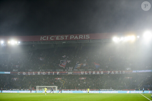 Match de Ligue 1 Paris Saint-Gemain - FC Nantes au Parc des Princes. Paris, le 4 décembre 2019.