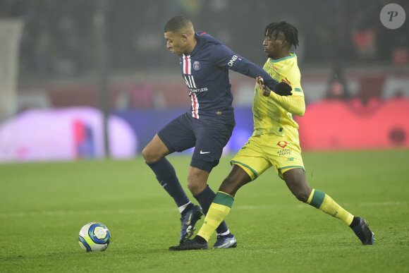 Match de Ligue 1 Paris Saint-Gemain - FC Nantes au Parc des Princes. Paris, le 4 décembre 2019.
