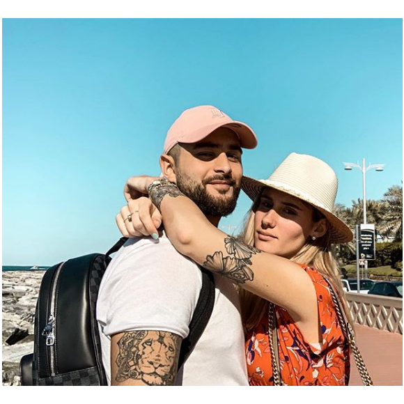 Jesta et Benoït de "Koh-Lanta" en amoureux à Dubaï - Instagram, 9 février 2019