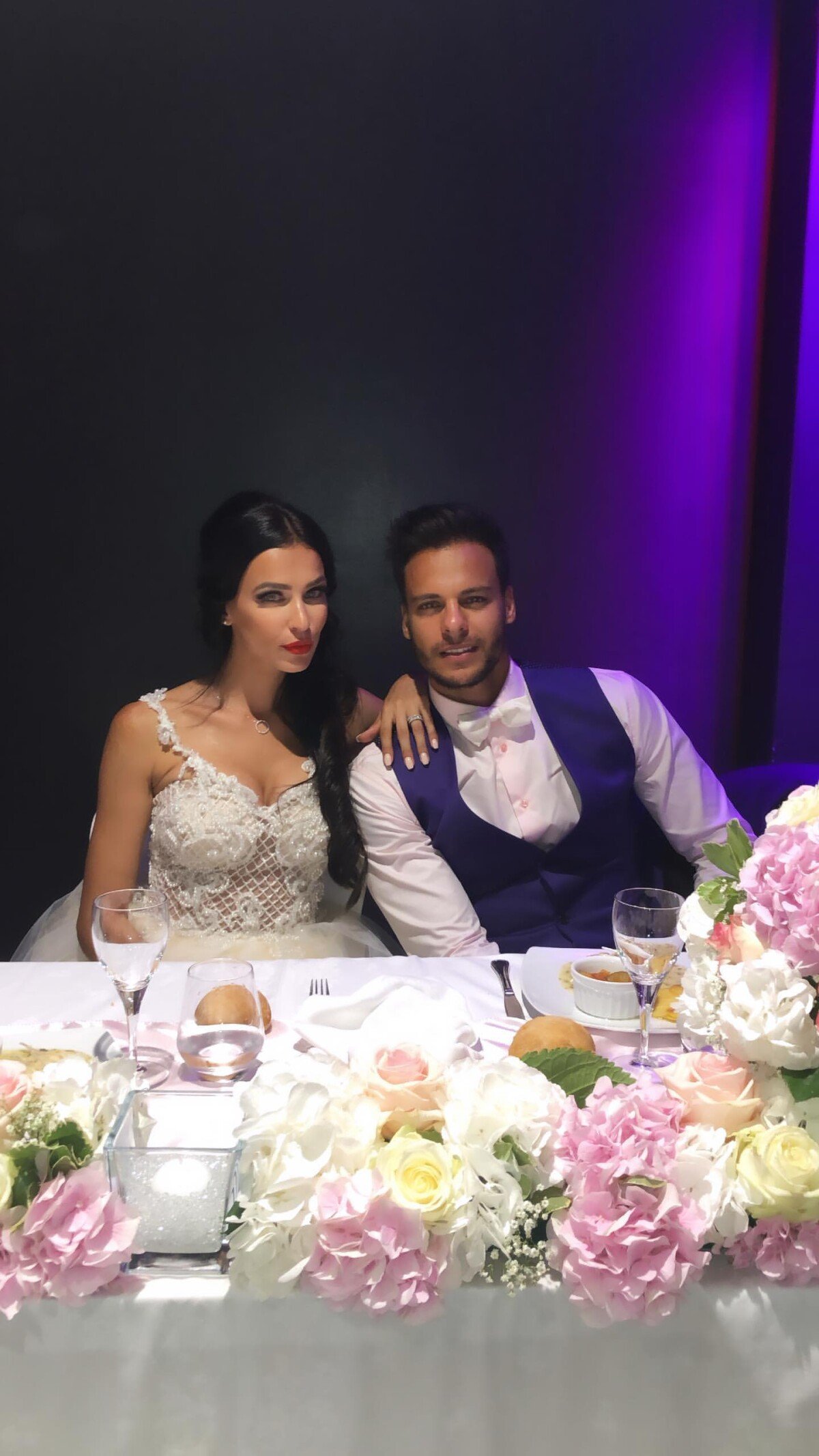 Photo : Julie Ricci à son deuxième mariage - samedi 24 août 2019 -  Purepeople