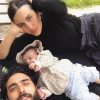 Maude, Anthony et leur fille Indie - Instagram, 22 avril 2019