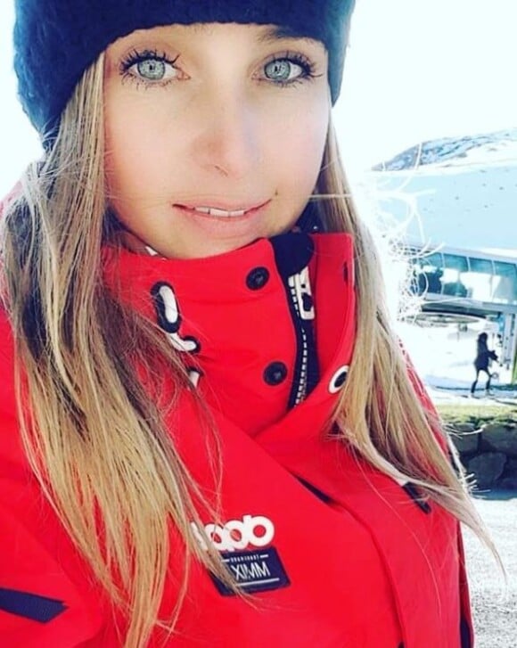 Elodie de "Mariés au premier regard 3" au ski, photo Instagram du 6 décembre 2019