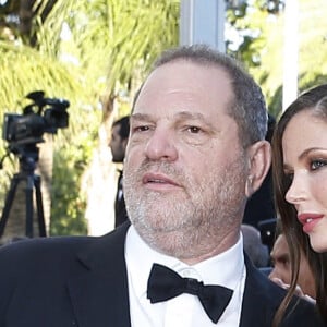 Harvey Weinstein et sa femme Georgina Chapman - Montée des marches du film "The Little Prince" (Le Petit Prince) lors du 68 ème Festival International du Film de Cannes, à Cannes le 22 mai 2015.