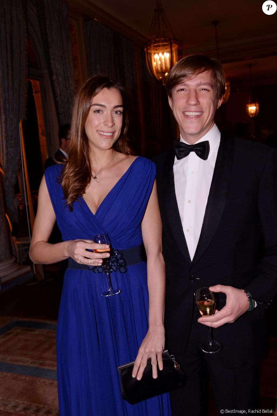 Le prince louis du luxembourg et sa fiancée - 43ème édition des Best Award organisée par M ...