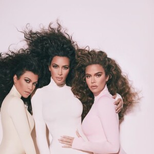Kourtney, Kim et Khloé Kardashian. Novembre 2019.