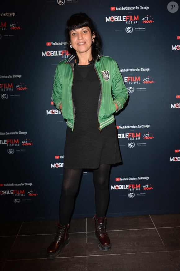 Valérie Flores - Photocall du "Mobile Film Festival" au cinéma MK2 à Paris le 3 décembre 2019. © Veeren/Bestimage