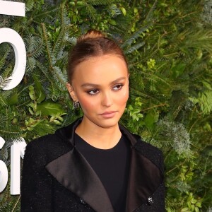 Lily-Rose Depp assiste à la soirée "N°5 In The Snow" de Chanel à l'hôtel The Standard. New York, le 10 décembre 2019.