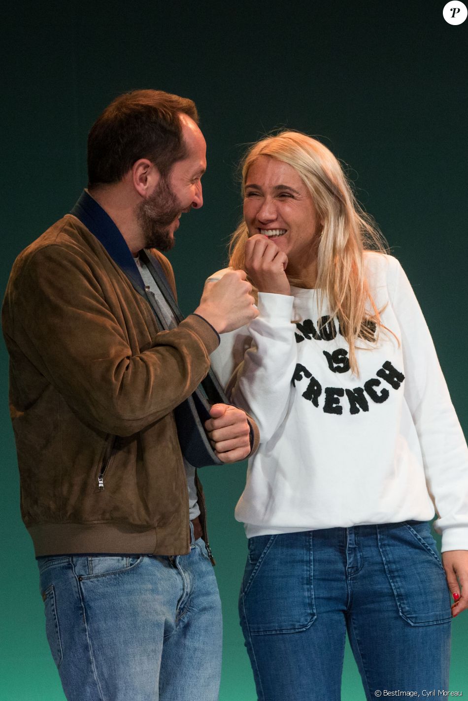 Exclusif - Julien Ratel, Alexandra Chouraqui - Répétitions du spectacle ...