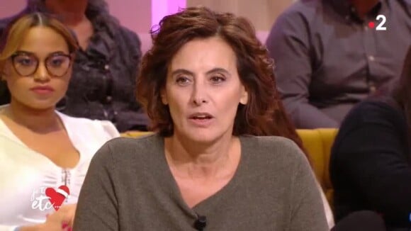 Inès de la Fressange dans l'émission "Je t'aime, etc", sur France 2, le 12 décembre 2019.