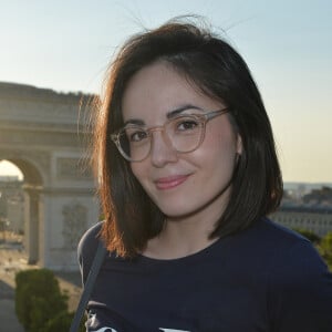 Exclusif - Agathe Auproux pose au Publicis lors du 6ème Champs Elysées Film Festival (CEFF) à Paris, France, le 19 juin 2017. © CVS-Veeren/Bestimage