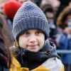 La militante Greta Thunberg participe à la manifestation Friday for Future à Turin le 13 décembre 2019.